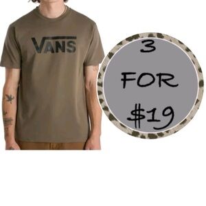 3/$19 VANS CLASSIC T-SHIRT